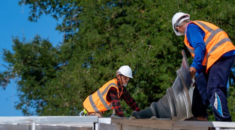 Professional gutter cleaning in Birchdale, MN